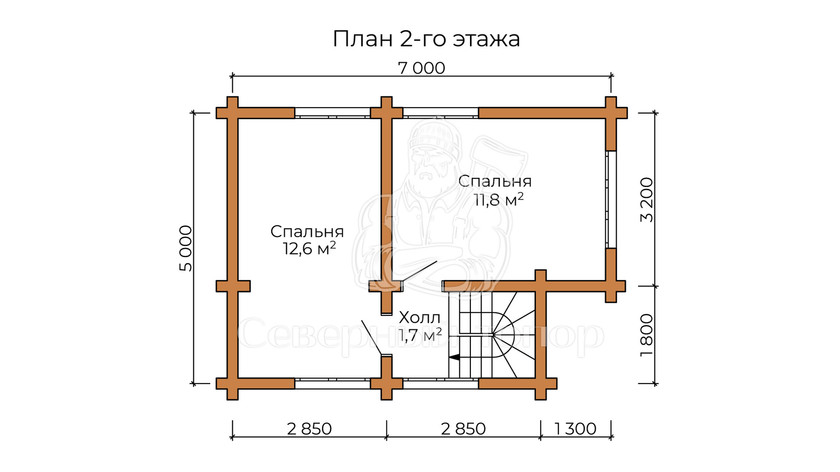 Дом из бруса в «Чашу» «Ангелина»