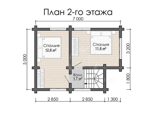 Дом из бруса в «Чашу» «Ангелина»