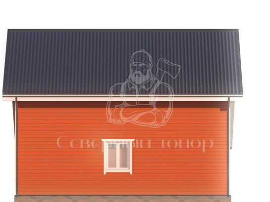 Дом из бруса в «тёплый угол» «Мия»