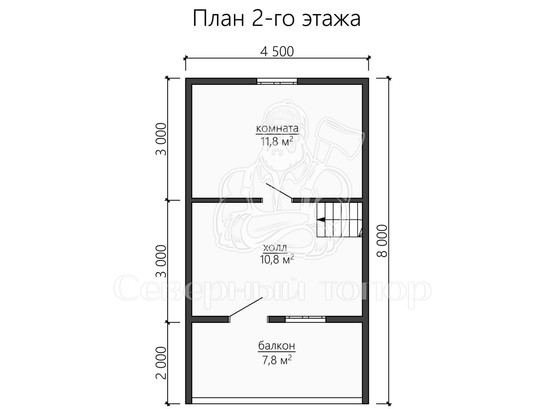 Баня из бруса Эльза