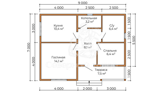 Как выбрать планировку дома из бруса?