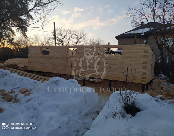 Дом из бруса в СНТ «Садовод-1»