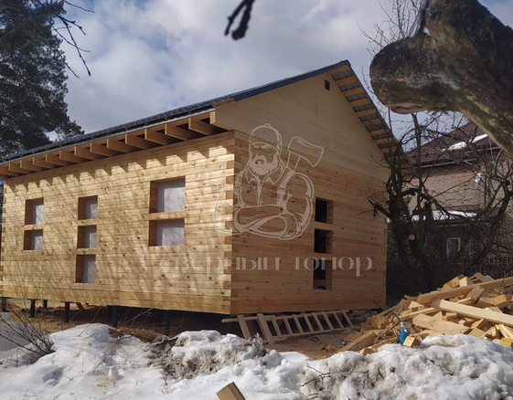 Дом из бруса в СНТ «Садовод-1»