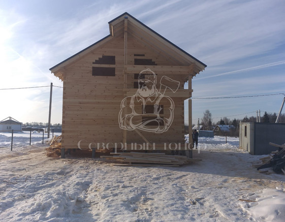 Дом из бруса в с. Ям