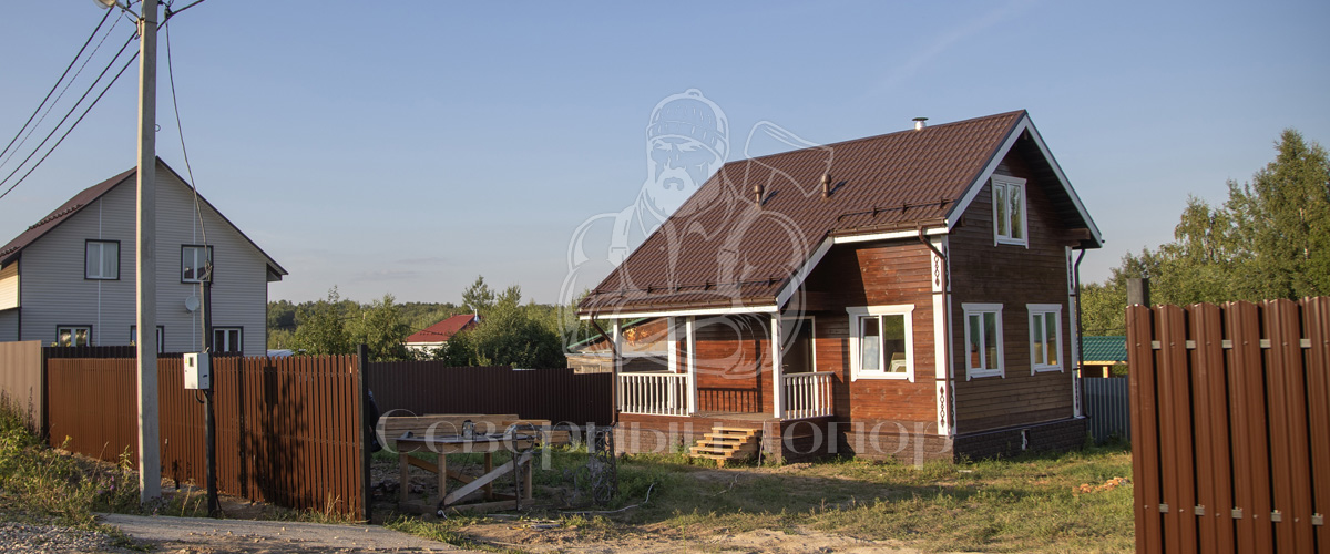 Ступени для крыльца в доме из бруса