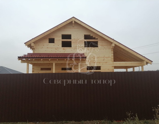 Дом из бруса в КП Гальчино-Сити