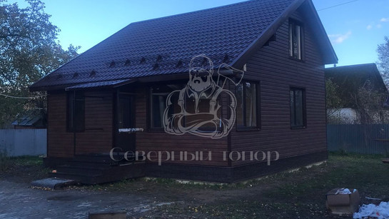 Утепление дома из бруса эковатой