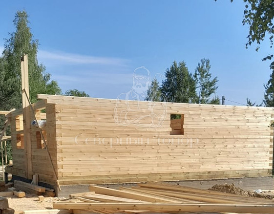 Дом из бруса в с. Диево-Городище
