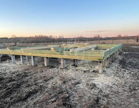 Дом из бревна в д. Дмитрово