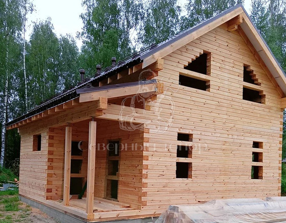 Дом из бруса в д. Асташково