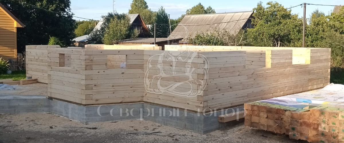 Гидроизоляция между фундаментом и брусом