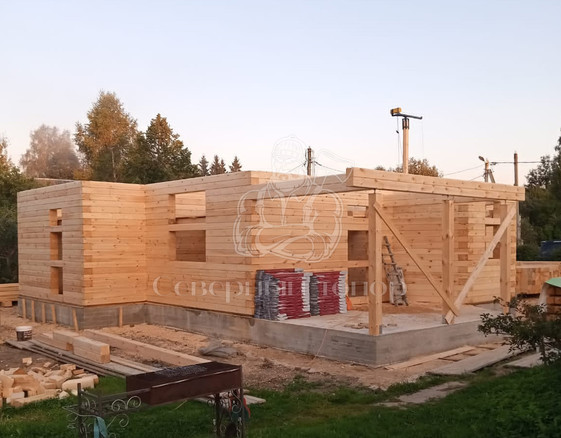 Дом из бруса в Клинском районе