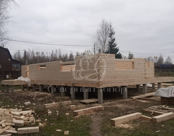 Дом из бруса в д. Кекишево