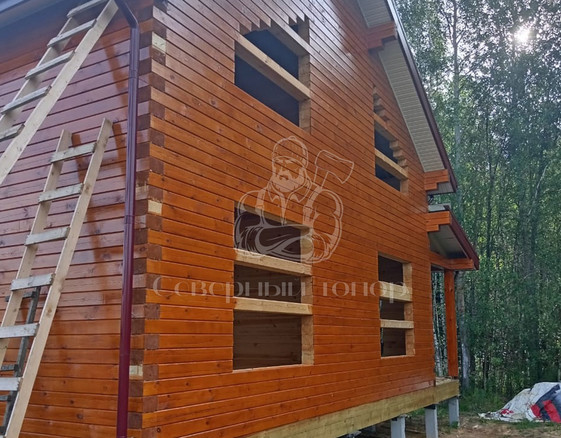 Дом из бруса в д. Кекишево