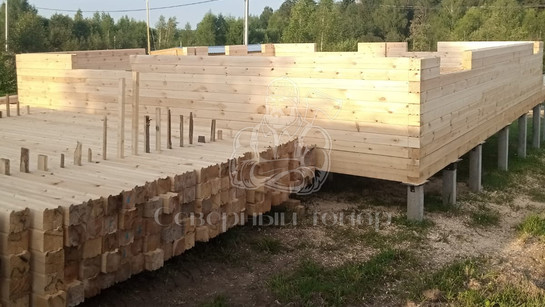 Профилированный брус: плюсы и минусы