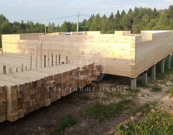 Дом из бруса в д. Сазонки