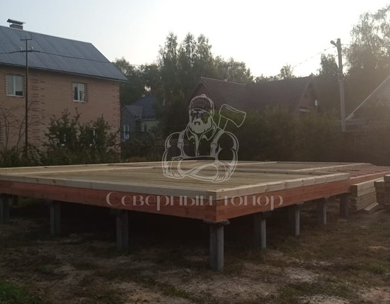 Дом из бруса в п. Минзаг