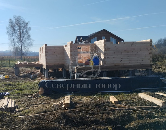 Дом из бруса в с. Подосинки