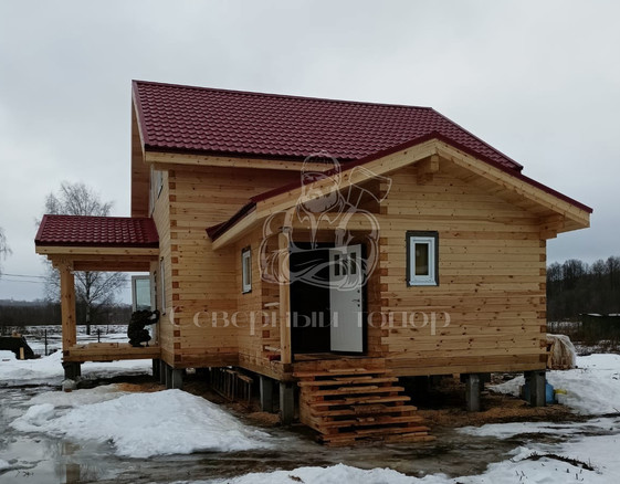 Дом из бруса в с. Подосинки
