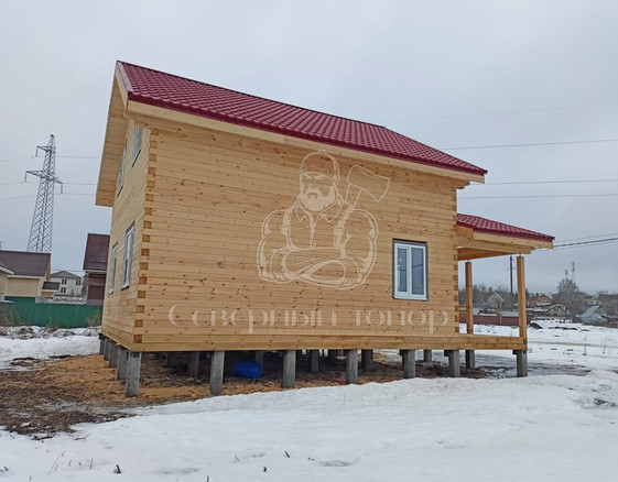 Дом из бруса в с. Подосинки