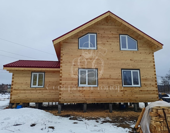 Дом из бруса в с. Подосинки