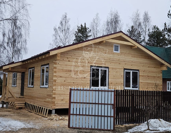 Дом из бруса в д. Полушкино
