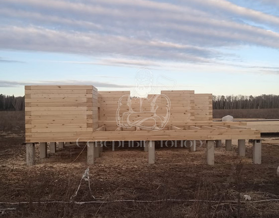 Дом из бруса в КП «Лиса»